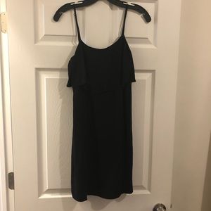 Little black ruffle dress